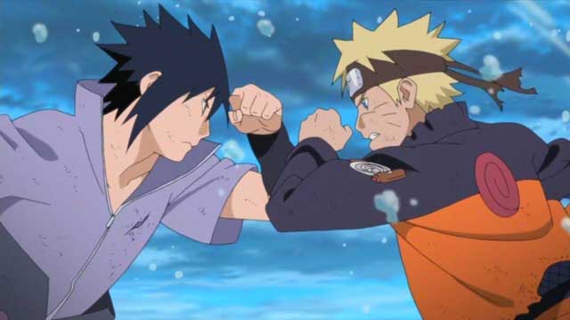 Naruto and sasuke lose arm episode