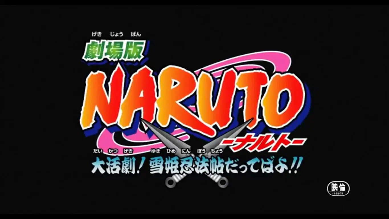 1. Naruto the Movie Ninja Clash in the Land of Snow