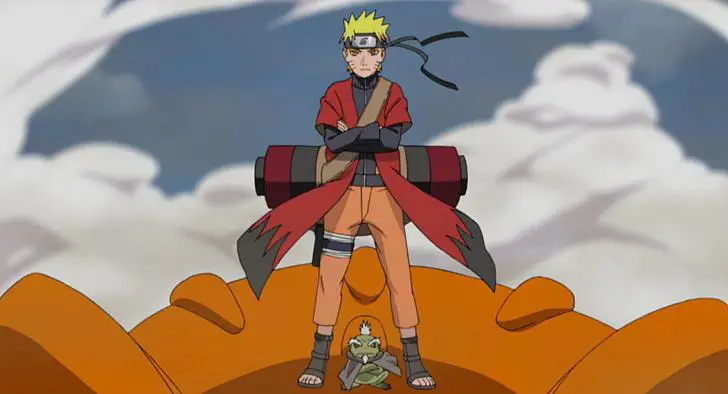 Naruto Arrives Konoha With Sage Mode