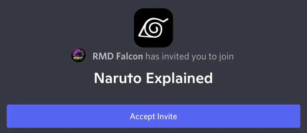Naruto Discord Server Invite 1 1