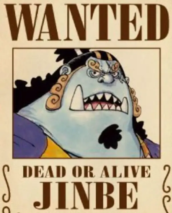 Jinbei wanted poster
