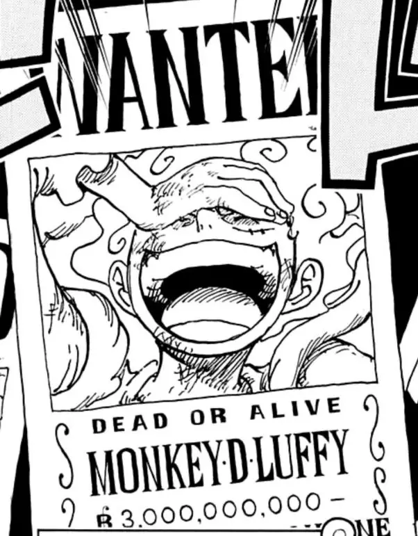 Monkey D. Luffy Wanted Poster