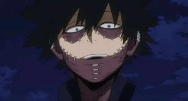 Dabi with his quirk cremate