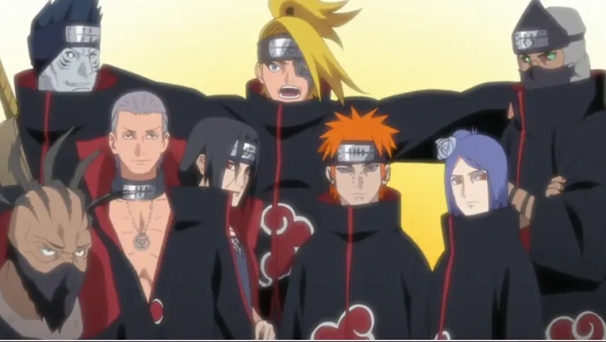 Akatsuki in Naruto