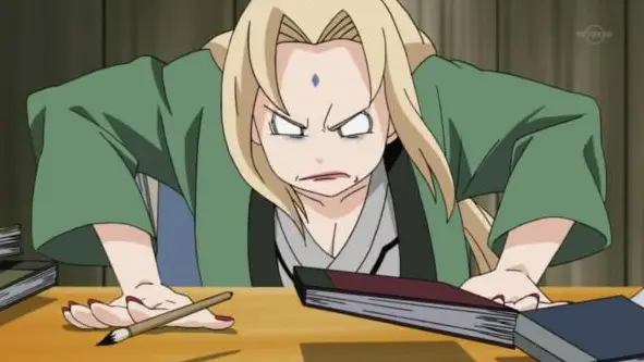 Tsunade in Naruto