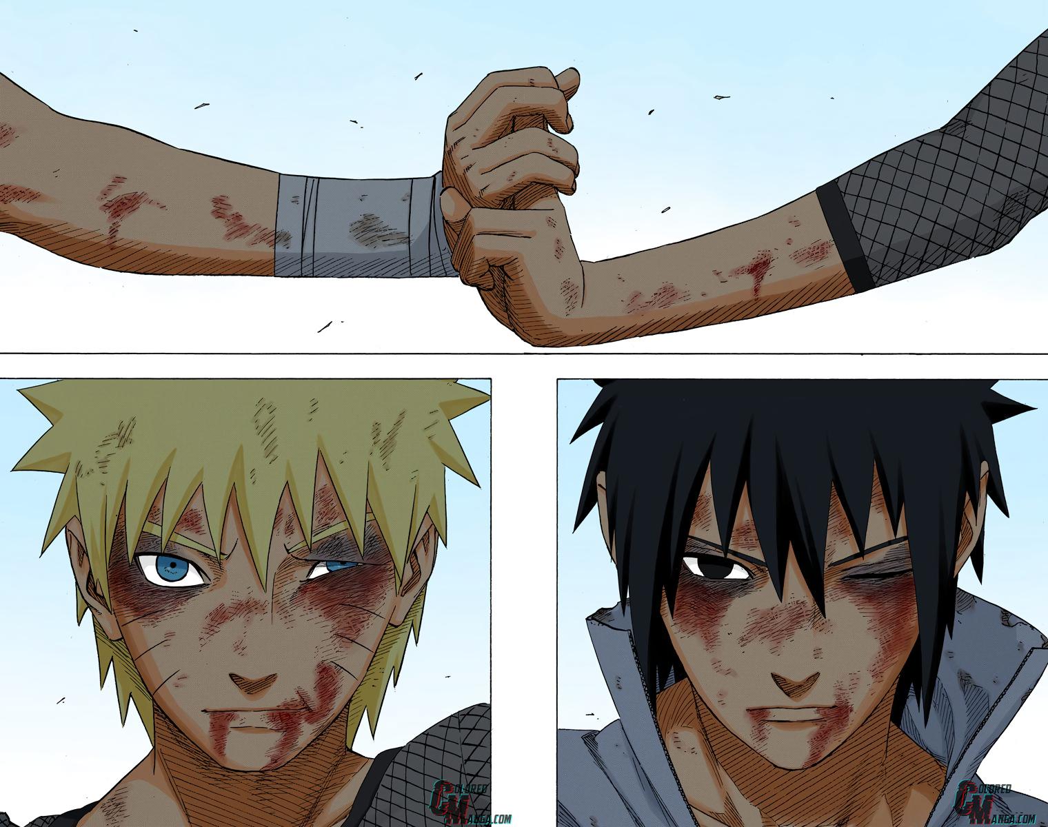 Naruto and Sasuke