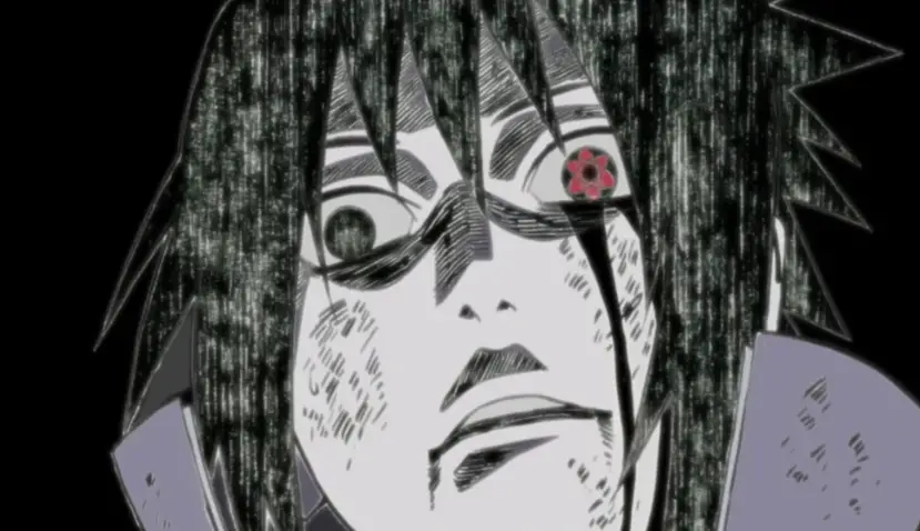 Sasuke's reaction